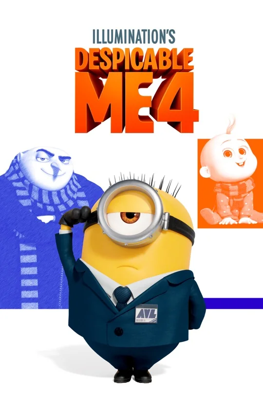 Despicable Me 4 poster