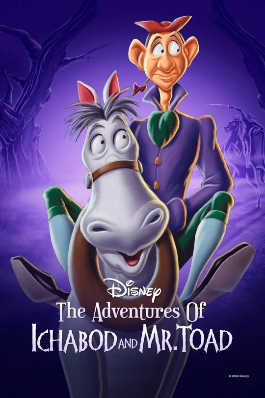 The Adventures of Ichabod and Mr. Toad poster