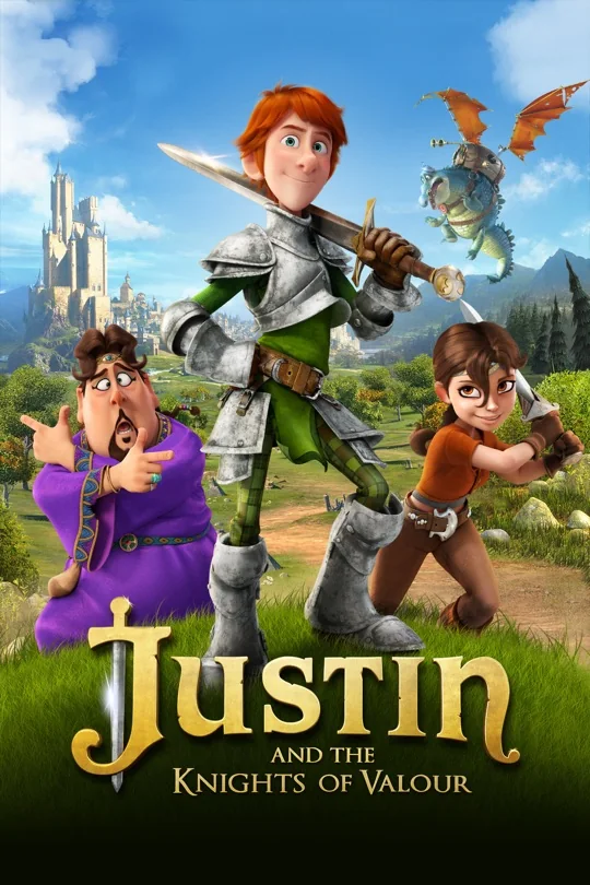 Justin and the Knights of Valour poster