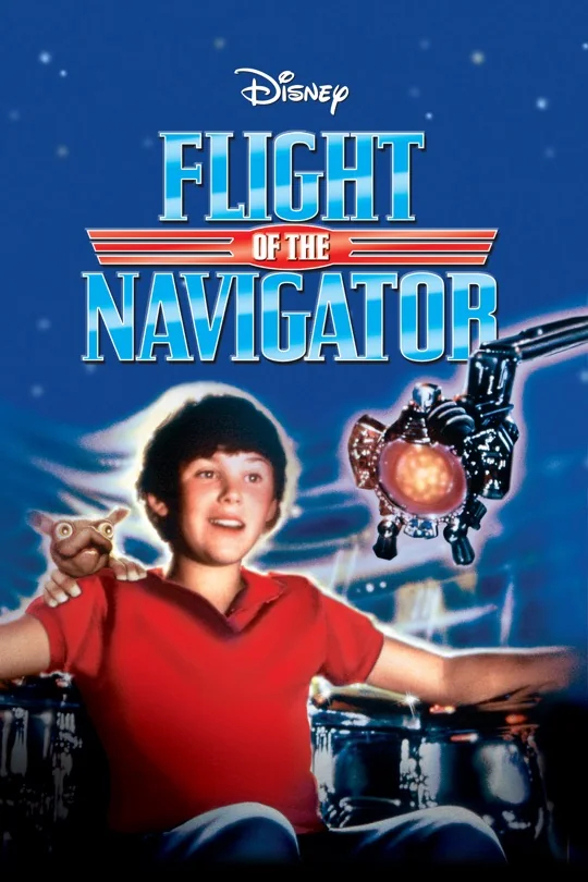Flight of the Navigator movie poster