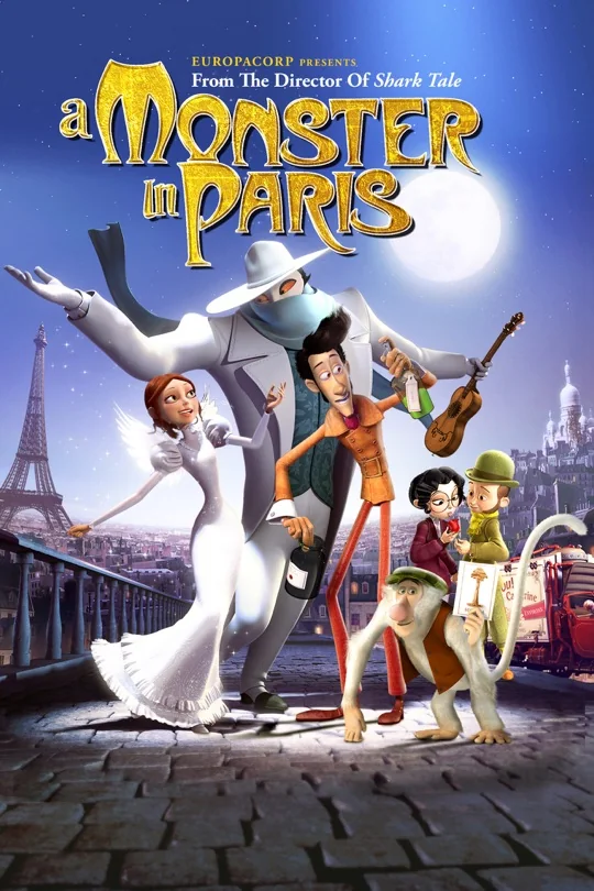 A Monster in Paris poster