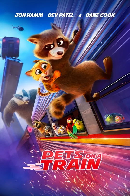 Pets on a Train poster