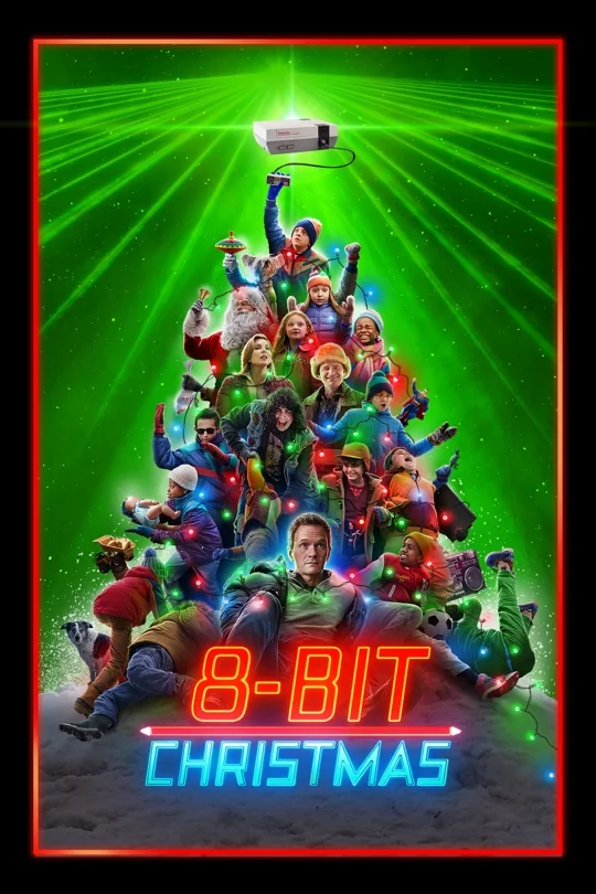 8-Bit Christmas movie poster