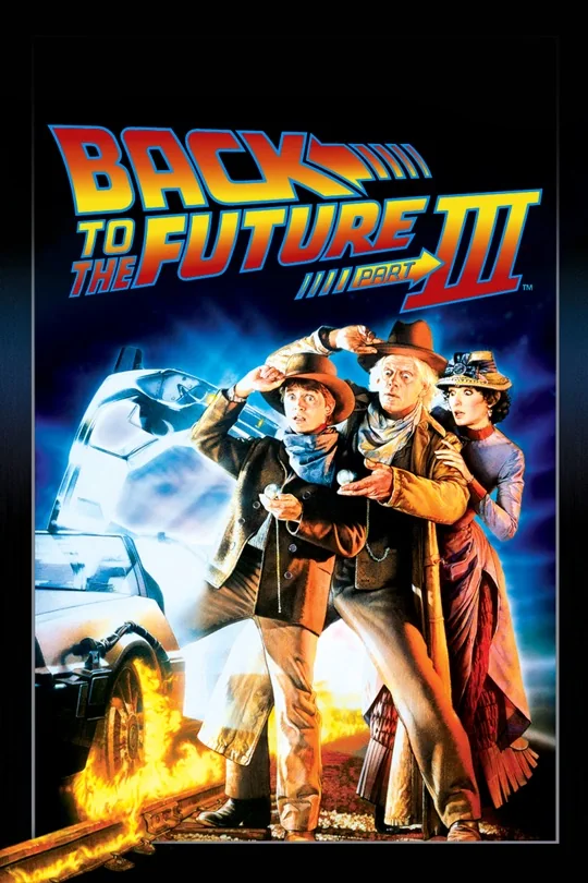 Back to the Future Part III poster