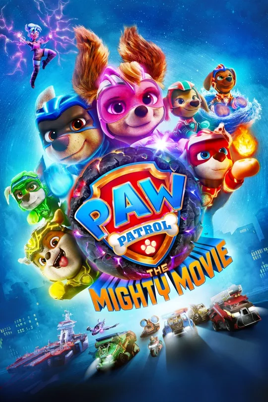 PAW Patrol: The Mighty Movie poster