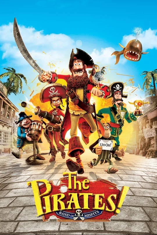 The Pirates! Band of Misfits poster