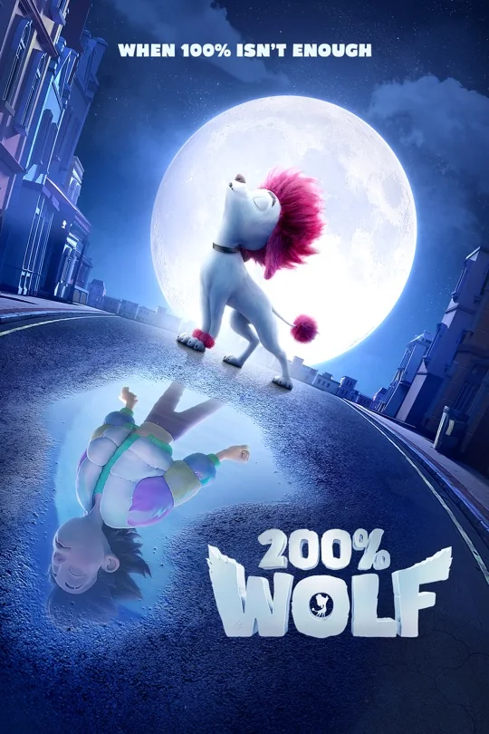 200% Wolf poster