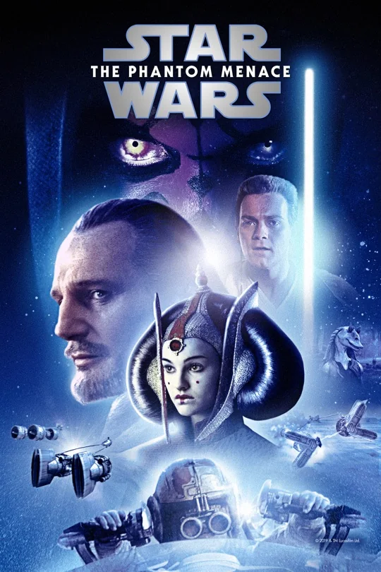 Star Wars: The Phantom Menace poster
