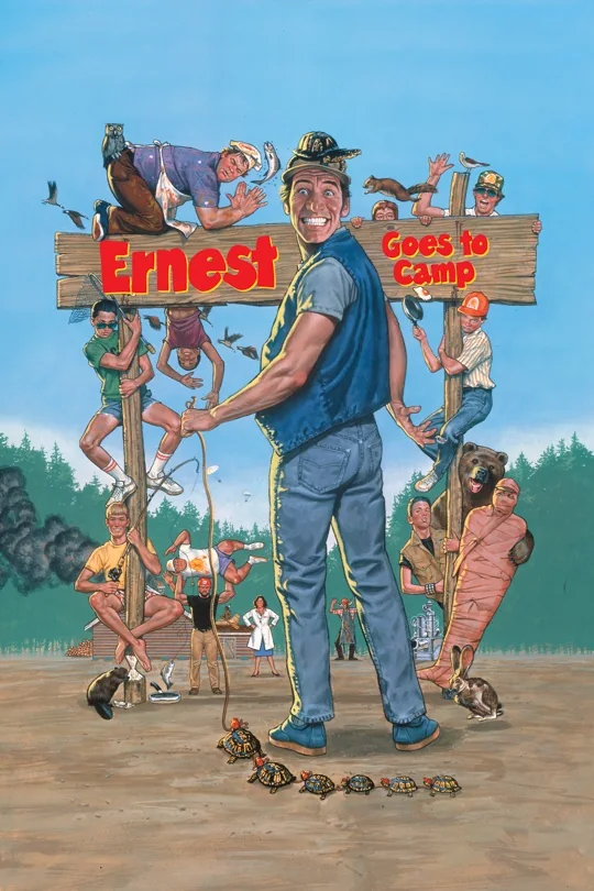 Ernest Goes To Camp poster