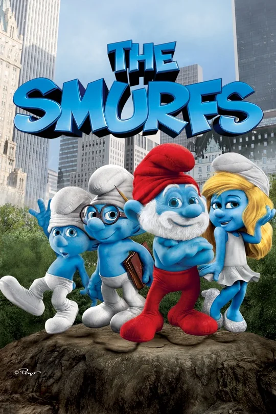 The Smurfs poster