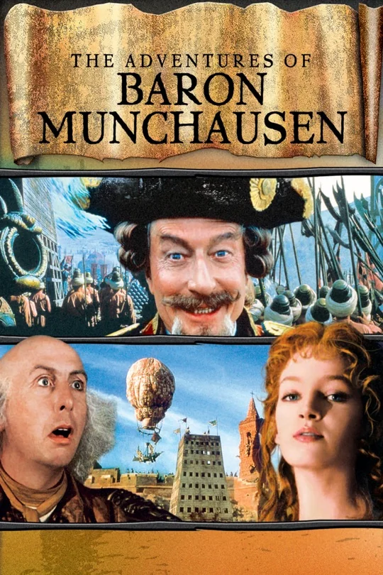 The Adventures of Baron Munchausen poster