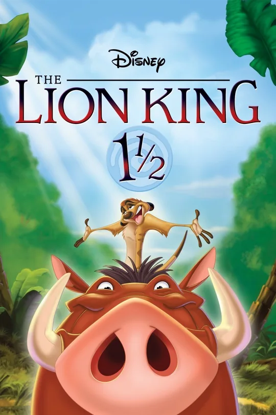 The Lion King 1 1/2 poster