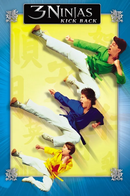 3 Ninjas Kick Back movie poster