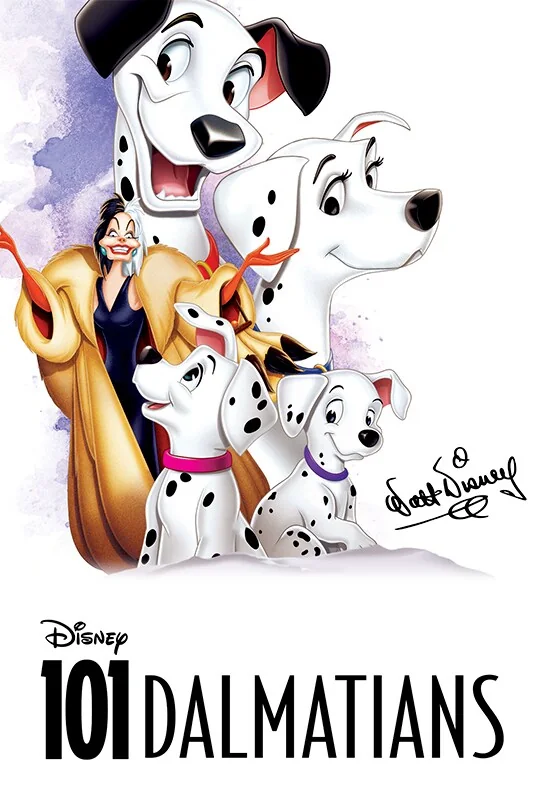 101 Dalmatians poster