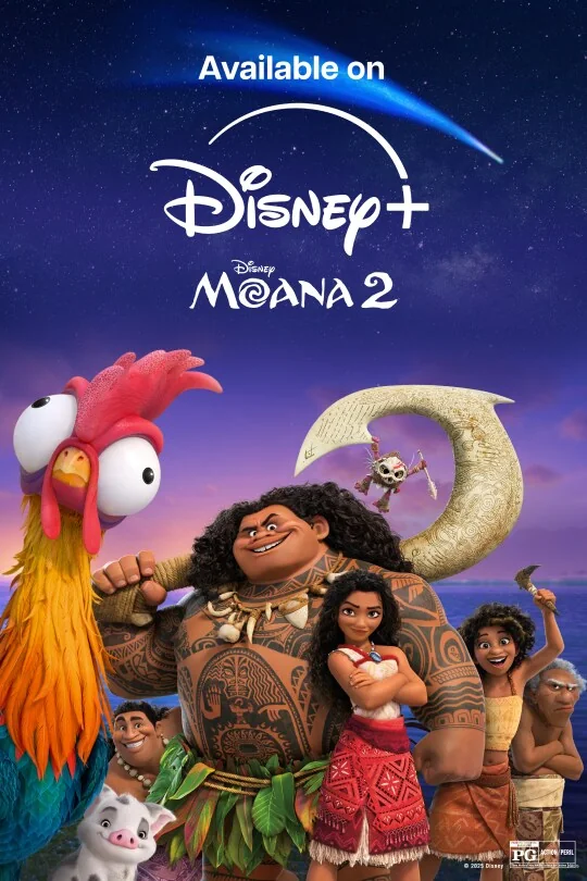 Moana 2 poster