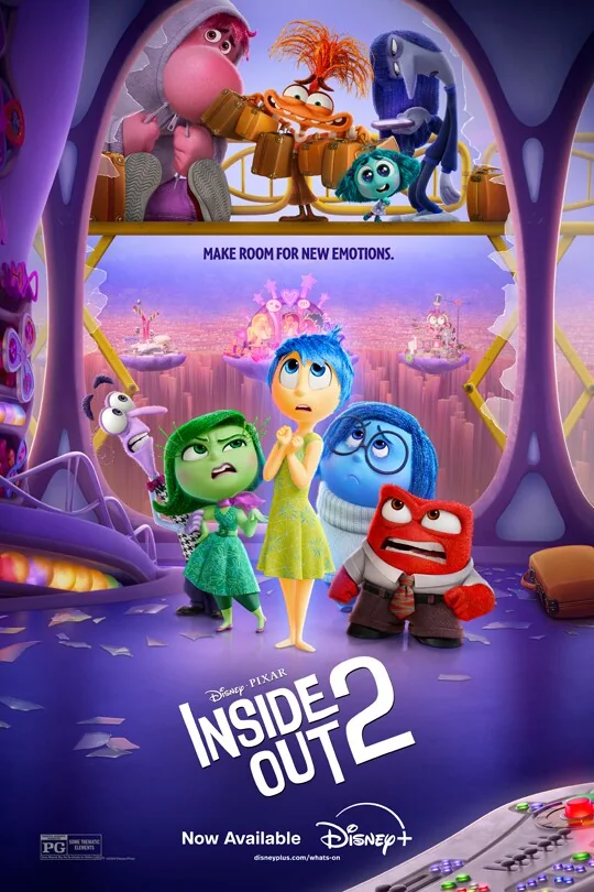 Inside Out 2 movie poster