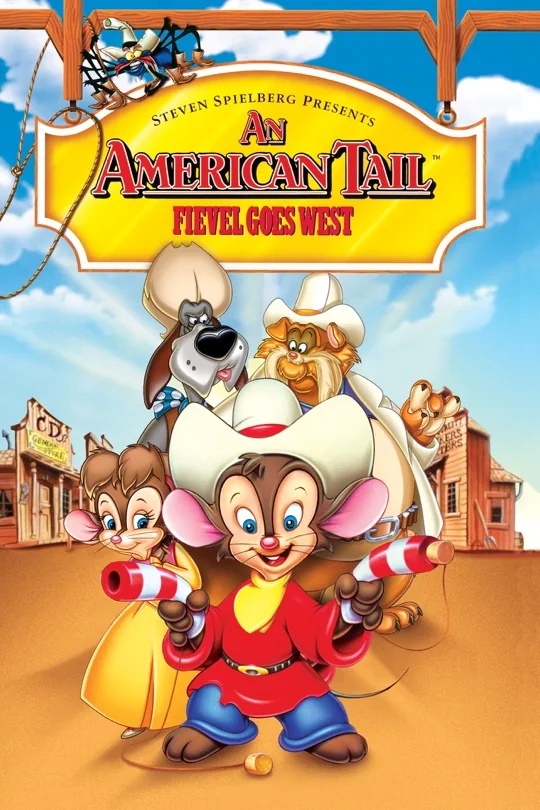 An American Tail: Fievel Goes West poster