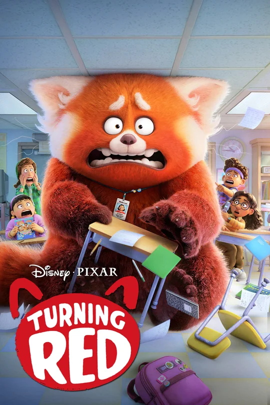 Turning Red poster